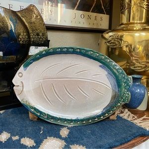 Stoneware Fish Platter